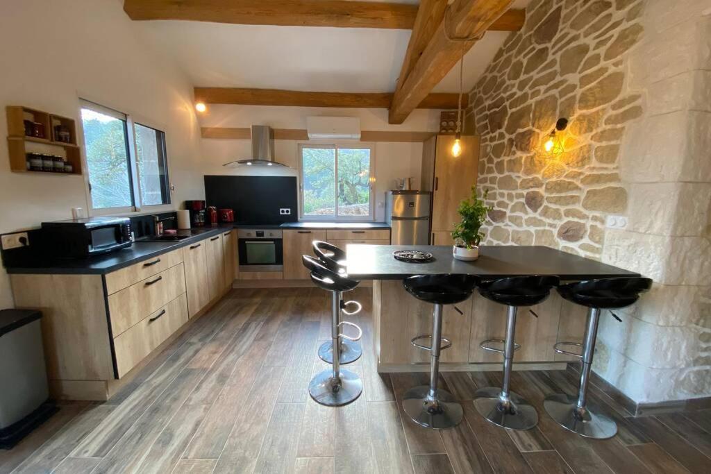 Saint-Andre-Capceze Gite L'Or Des Cevennes מראה חיצוני תמונה